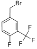 4-FLUORO-3-(TRIFLUOROMETHYL)BENZYL BROMIDE CAS#: 184970-26-1