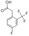4-FLUORO-3-(TRIFLUOROMETHYL)PHENYLACETIC ACID CAS#: 195447-80-4