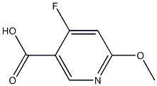 4-Fluoro-6-Methoxy-nicotinic acid CAS#: 1060806-69-0
