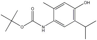 (4-Hydroxy-5-isopropyl-2-methyl-phenyl)-carbamic acid tert-butyl ester CAS#: 185063-82-5