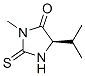 4-Imidazolidinone,3-methyl-5-(1-methylethyl)-2-thioxo-,(R)-(9CI) CAS#: 188023-94-1