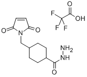 4-(MALEIMIDOMETHYL)CYCLOHEXANE-1-CARBOXYL-HYDRAZIDE, TRIFLUOROACETIC ACID CAS#: 181148-00-5