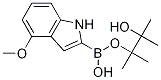 4-METHOXY-1H-INDOLE-2-BORONIC ACID PINACOL ESTER CAS#: 1072811-21-2