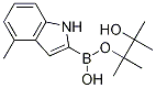 4-METHYL-1H-INDOLE-2-BORONIC ACID PINACOL ESTER CAS#: 1072811-23-4