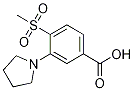 4-(Methylsulfonyl)-3-pyrrolidinobenzoic Acid CAS#: 1000018-48-3