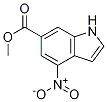 4-NITRO-6-INDOLECARBOXYLIC ACID METHYL ESTER CAS#: 1000343-62-3