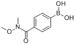 4-(N,O-DIMETHYLHYDROXYLAMINOCARBONYL)PHENYLBORONIC ACID CAS#: 179055-26-6