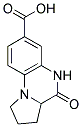 4-OXO-1,2,3,3A,4,5-HEXAHYDRO-PYRROLO[1,2-A]QUINOXALINE-7-CARBOXYLIC ACID CAS#: 1008665-68-6