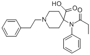 4-PIPERIDINECARBOXYLIC ACID, 4-[(1-OXOPROPYL)PHENYLAMINO] CAS#: 186022-53-7