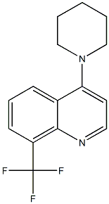 4-(Piperidin-1-yl)-8-(trifluoroMethyl)quinoline CAS#: 1020252-84-9