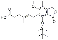 4'-TERT-BUTYLDIMETHYLSILYLMYCOPHENOLIC ACID CAS#: 1076199-63-7