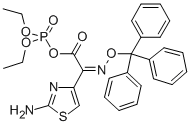 4-THIAZOLEACETIC ACID, 2-AMINO-ALPHA-[(TRIPHENYLMETHOXY)IMINO]-, ANHYDRIDE WITH DIETHYL HYDROGEN PHOSPHATE, (Z)- CAS#: 193402-47-0