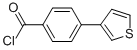 4-THIEN-3-YLBENZOYL CHLORIDE CAS#: 181132-79-6