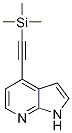 4-((TRIMETHYLSILYL)ETHYNYL)-1H-PYRROLO[2,3-B]PYRIDINE CAS#: 1015609-91-2