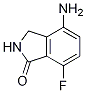 4-aMino-7-fluoro-2,3-dihydro-1H-Isoindol-1-one CAS#: 1036388-91-6