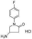 4-amino-1-(4-fluorophenyl)pyrrolidin-2-one(SALTDATA: HCl) CAS#: 1011357-90-6