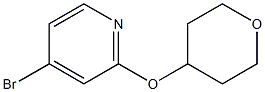 4-broMo-2-(tetrahydro-2H-pyran-4-yloxy)pyridine CAS#: 1036761-99-5