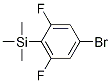 (4-broMo-2,6-difluorophenyl)triMethylsilane CAS#: 184910-20-1