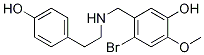 4-broMo-5-((4-hydroxyphenethylaMino)Methyl)-2-Methoxyphenol CAS#: 179107-93-8