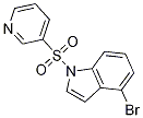 4-bromo-1-(pyridine-3-ylsulfonyl)-1H-indole CAS#: 1001394-86-0