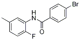 4-bromo-N-(2-fluoro-5-methylphenyl)benzamide CAS#: 1002463-87-7