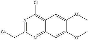 4-chloro-2-(chloromethyl)-6,7-dimethoxyquinazoline CAS#: 1044768-40-2