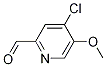 4-chloro-5-Methoxypyridine-2-carbaldehyde CAS#: 1060801-63-9
