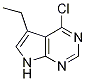 4-chloro-5-ethyl-7H-pyrrolo[2,3-d]pyriMidine CAS#: 1004992-44-2