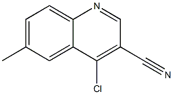 4-chloro-6-methylquinoline-3-carbonitrile CAS#: 1016818-79-3