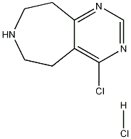 4-chloro-6,7,8,9-tetrahydro-5H-pyrimido[5,4-d]azepine hydrochloride CAS#: 1057338-58-5