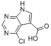 4-chloro-7H-pyrrolo[2,3-d]pyrimidine-5-carboxylic acid CAS#: 186519-92-6