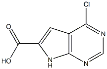 4-chloro-7H-pyrrolo[2,3-d]pyrimidine-6-carboxylic acid CAS#: 1016241-80-7