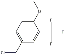 4-(chloromethyl)-1-methoxy-2-(trifluoromethyl)benzene CAS#: 1005207-24-8