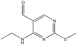 4-(ethylaMino)-2-(Methylthio)pyriMidine-5-carbaldehyde CAS#: 185040-35-1