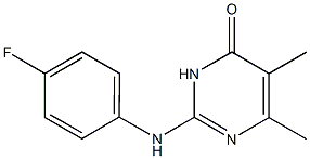 4-hydroxy-2-(4-fluoroanilino)-5,6-dimethylpyrimidine CAS#: 199463-17-7