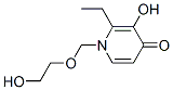 4(1H)-Pyridinone, 2-ethyl-3-hydroxy-1-[(2-hydroxyethoxy)methyl]- (9CI) CAS#: 178627-04-8
