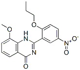 4(1H)-Quinazolinone, 8-methoxy-2-(5-nitro-2-propoxyphenyl)- (9CI) CAS#: 178937-97-8