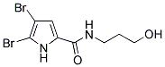 4,5-DIBROMO-N-(3-HYDROXYPROPYL)-1H-PYRROLE-2-CARBOXAMIDE CAS#: 186956-98-9