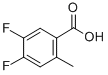 4,5-DIFLUORO-2-METHYLBENZOIC ACID CAS#: 183237-86-7