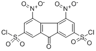4,5-DINITRO-9-OXO-9H-FLUORENE-2,7-DISULFONYL DICHLORIDE,97% CAS#: 192208-60-9