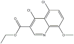 4,5-Dichloro-8-methoxyquinoline-3-carboxylic acid ethyl ester CAS#: 1019345-45-9