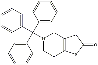 4,5,6,7-Tetrahydro-5-(triphenylmethyl)-thieno[3,2-c]pyridin-2(3H)-one CAS#: 178688-29-4