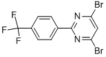 4,6-DIBROMO-2-[4-(TRIFLUOROMETHYL)PHENYL]PYRIMIDINE CAS#: 180608-06-4