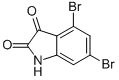 4,6-DIBROMO ISATIN CAS#: 187326-67-6