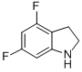 4,6-DIFLUORO-2,3-DIHYDRO-1H-INDOLE HYDROCHLORIDE CAS#: 199526-98-2