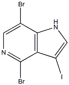 4,7-DIBROMO-3-IODO-5-AZAINDOLE CAS#: 1000341-93-4