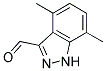 4,7-DIMETHYL-3-FORMYL (1H)INDAZOLE CAS#: 1000340-75-9