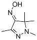 4H-Pyrazol-4-one, 1,5-dihydro-1,3,5,5-tetramethyl-, oxime CAS#: 193147-02-3