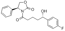(4S)-3-[(5R)-5-(4-FLUOROPHENYL)-5-HYDROXYPENTANOYL]-4-PHENYL-1,3-OXAZOLIDIN-2-ONE CAS#: 189028-95-3