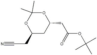(4S,6R)-6-(Cyanomethyl)-2,2-dimethyl-1,3-dioxane-4-acetic Acid tert-Butyl Ester CAS#: 186508-95-2